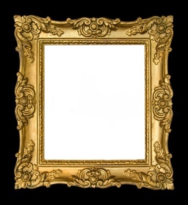 Antique Ornate Gold Frame